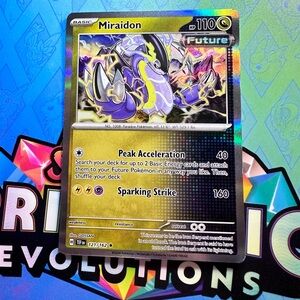 miraidon (121/162) - holo rare — pokémon: temporal forces